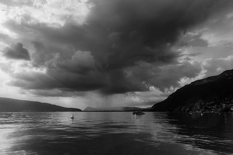 2018_06_08_Haute Savoie  (0046_bnw).jpg - Lac d'Annecy, Menthon (Juin 2018)